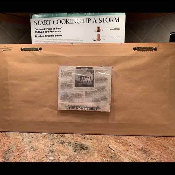 The Uttermost Company || Vintage Wood Framed Art Cow Steer 24” x 12” #8892 - Picture 11 of 13